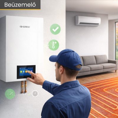 Hőszivattyú Beüzemelő